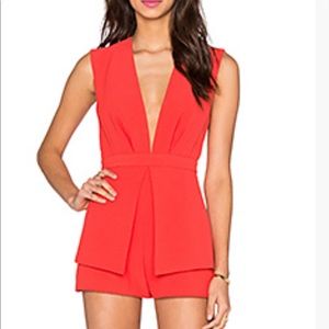 Finders Keepers Next in Line To Take A Bow romper